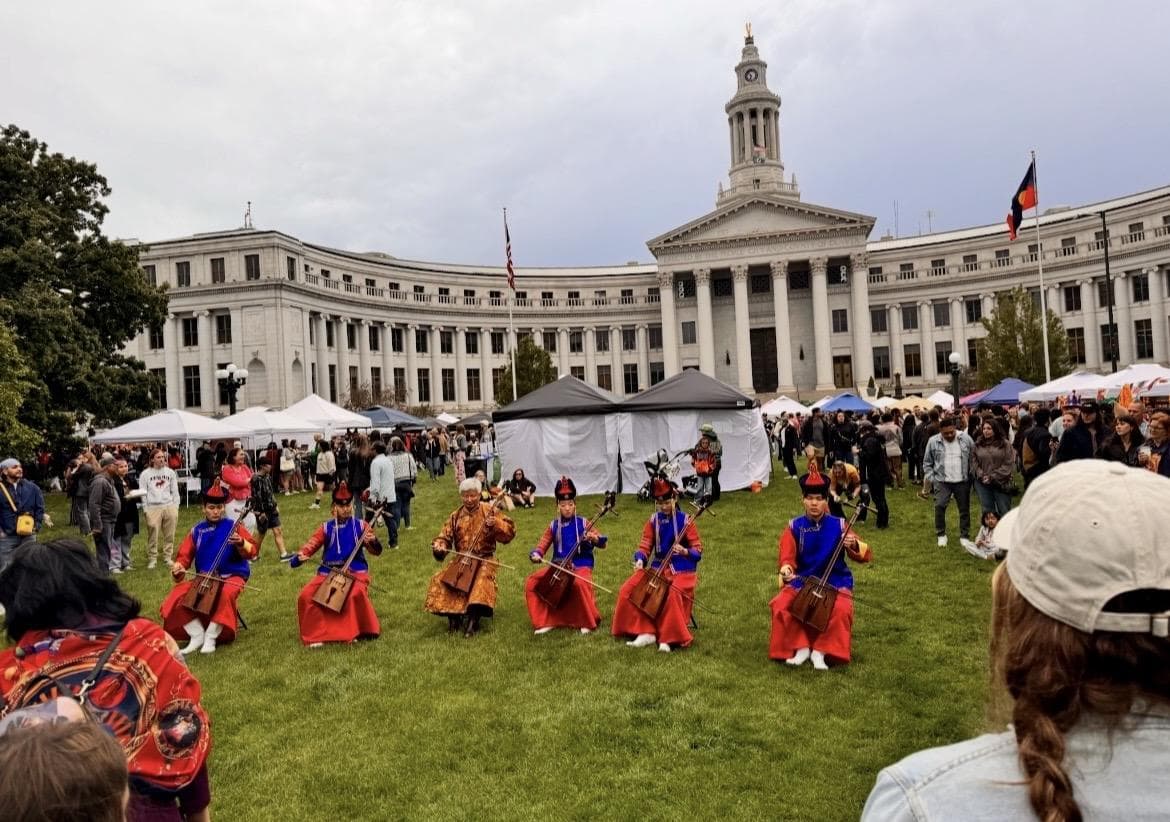 Photograph from the Denver Mayor’s Office AAPI Culture Festival.