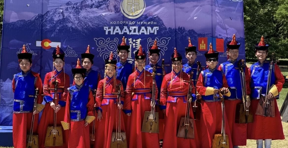 Photograph from the 2026 Naadam Festival in Denver.